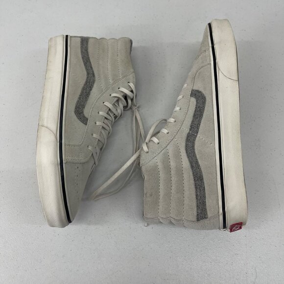Vans Sk8 Hi Suede Lace Up Skate Sneakers Shoes Mens size 7.5 Womens 9 - Picture 7 of 8